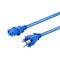 Monoprice Power Cord - NEMA 5-15P to IEC 60320 C13_ 18AWG_ 10A/1250W_ 125V_ 3-Pr 33560 - alternate 2